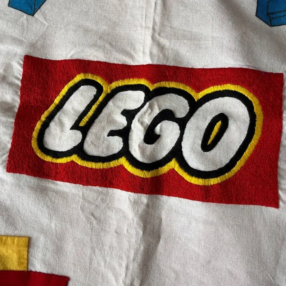 Handmade Lego Theme Standard Pillow Sham